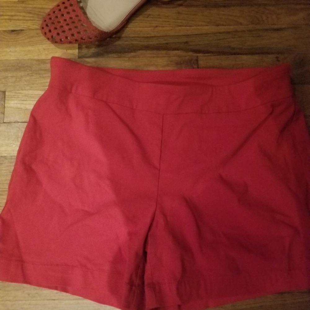 Red shorts